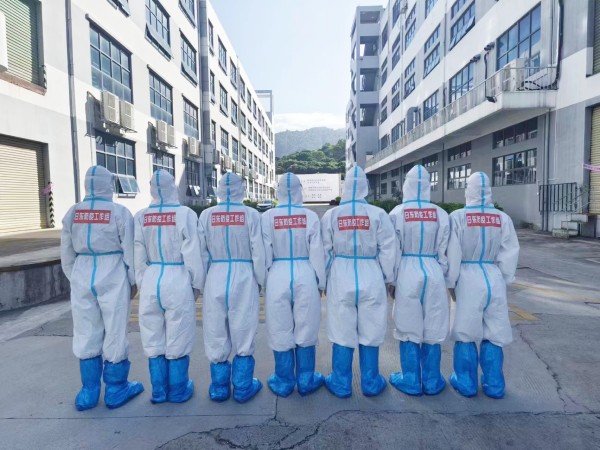 奮勇當先，筑牢疫情防控第一道防線——日東科技疫情防控紀實